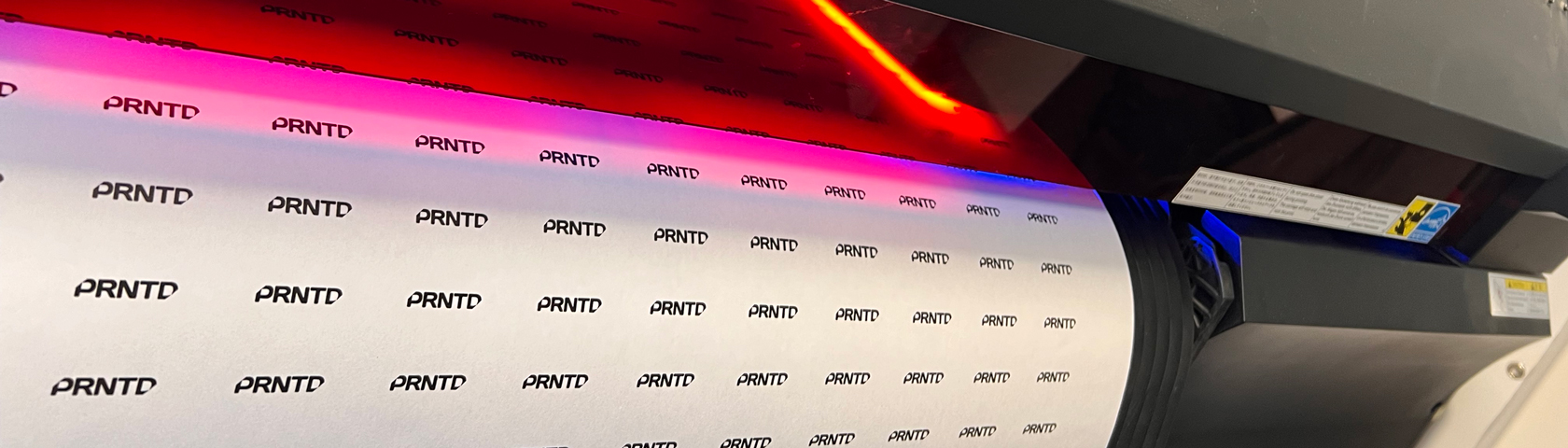 full-colour UV print op vinylfolie
